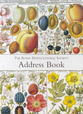 Royal Horticultural Society Address Book 0711214115 Book Cover