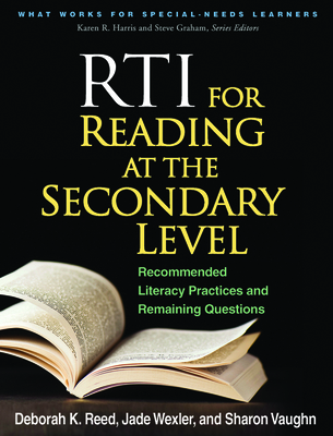 RTI for Reading at the Secondary Level: Recomme... 146250356X Book Cover