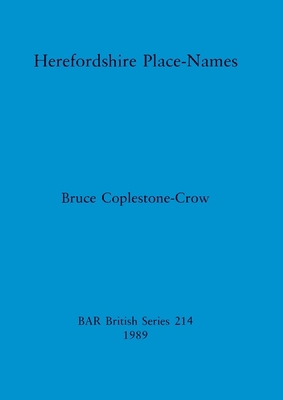 Herefordshire Place Names 0860546888 Book Cover
