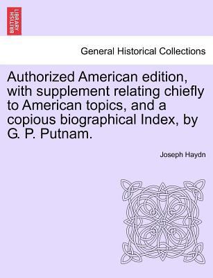 Authorized American edition, with supplement re... 1241429782 Book Cover