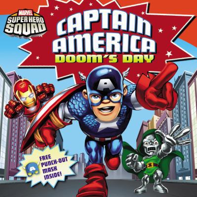 Super Hero Squad: Captain America Doom's Day (M... 0316176281 Book Cover