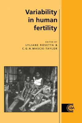 Variability in Human Fertility 0521117941 Book Cover