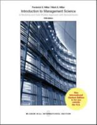 Introduction to Management Science 5/e 1259010678 Book Cover