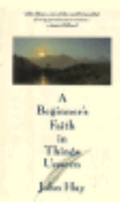 Beginners Faith in Thi 0807085324 Book Cover