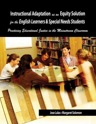 Instructional Adaptation As an Equity Solution ... 0757538576 Book Cover