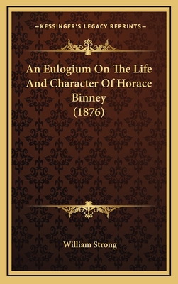 An Eulogium On The Life And Character Of Horace... 1168743222 Book Cover