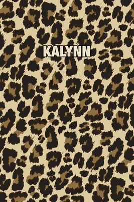 Kalynn: Personalized Notebook - Leopard Print (... 1696028647 Book Cover