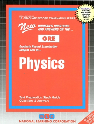 Physics: Rudman's Questions and Answers in the GRE 0837352150 Book Cover