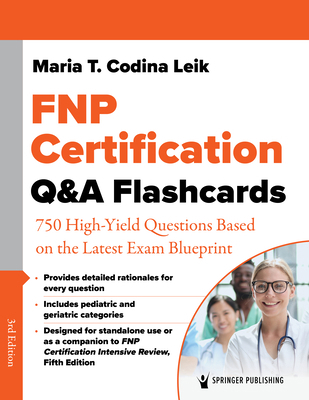Fnp Certification Q&A Flashcards: 750 High-Yiel... 0826170552 Book Cover