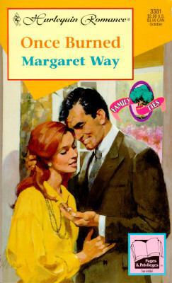 Harlequin Romance #3381: Once Burned 0373033818 Book Cover