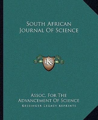 South African Journal Of Science 1163250759 Book Cover