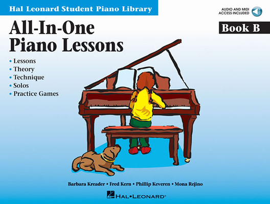 All-In-One Piano Lessons - Book B (Book/Online ... 1423470982 Book Cover