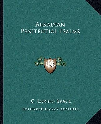 Akkadian Penitential Psalms 1162867248 Book Cover