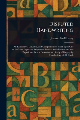 Disputed Handwriting 1022959832 Book Cover