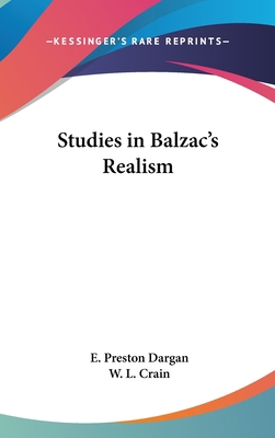 Studies in Balzac's Realism 1436689252 Book Cover