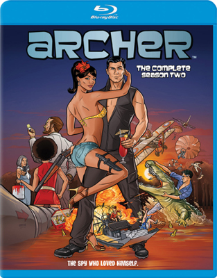 Archer: The Complete Season Two B005Y1ZU8M Book Cover