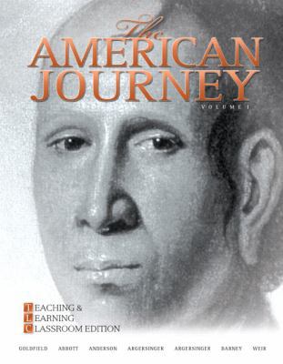 The American Journey: Teaching and Learning Cla... 0136032885 Book Cover