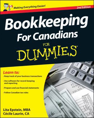 Bookkeeping for Canadians for Dummies 1118478088 Book Cover