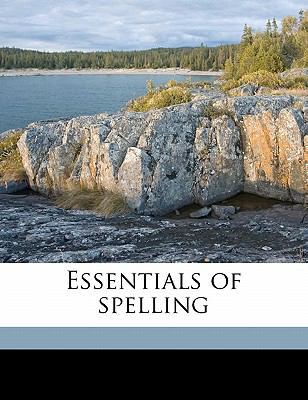 Essentials of Spelling 1176518917 Book Cover