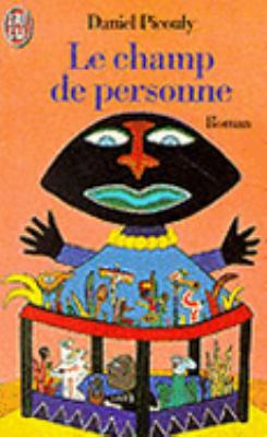Champ de personne (Le) [French] 2290044369 Book Cover