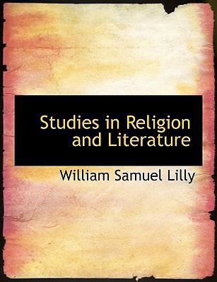 Studies in Religion and Literature 1116030403 Book Cover