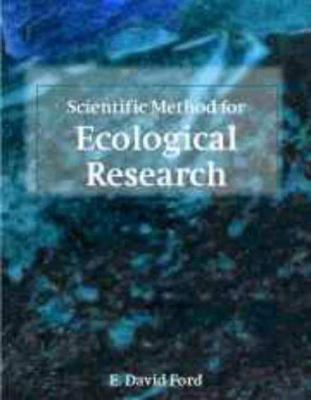 Scientific Method for Ecological Research 052166005X Book Cover