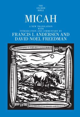 Micah (Anchor Bible) 0385522495 Book Cover