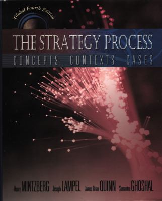 The Strategy Process: Concepts, Contexts, Cases... 027365120X Book Cover