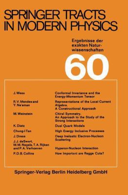 Springer Tracts in Modern Physics 3662158833 Book Cover