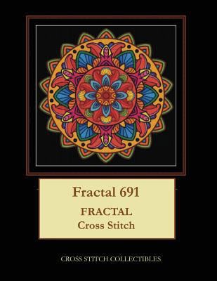 Fractal 691: Fractal Cross Stitch Pattern [Large Print] 1726262782 Book Cover