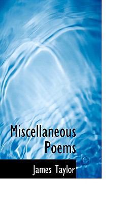 Miscellaneous Poems 0554697742 Book Cover