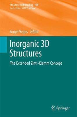Inorganic 3D Structures 3642268730 Book Cover