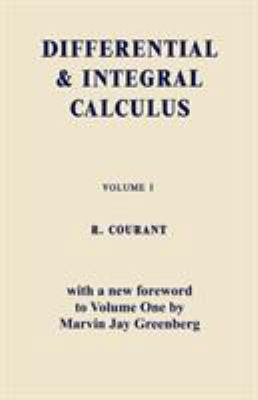 Differential and Integral Calculus, Vol. One 4871878384 Book Cover