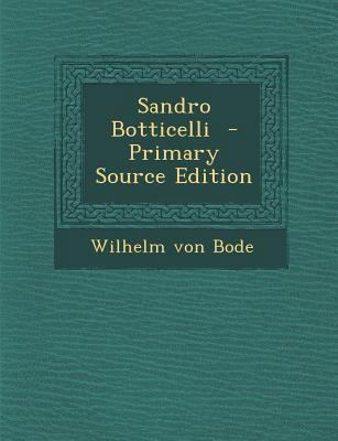 Sandro Botticelli [German] 1287784240 Book Cover