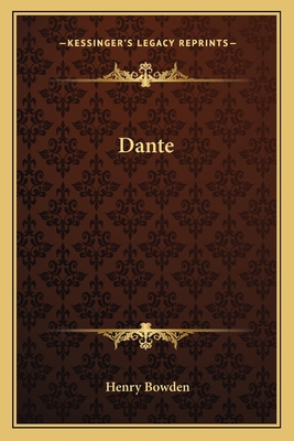 Dante 1162753684 Book Cover