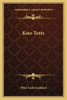 Kato Texts 1162957999 Book Cover