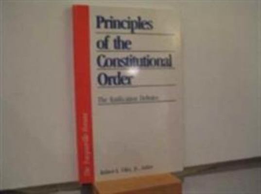 Principles of the Constitutional Order 0819171891 Book Cover