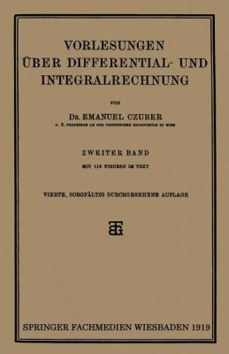 Vorlesungen Über Differential- Und Integralrech... [German] 3663187896 Book Cover