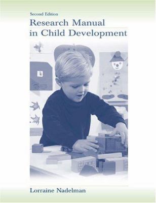 Research Manual in Child Development 0805840419 Book Cover