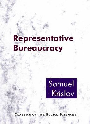 Representative Bureaucracy 1610271513 Book Cover