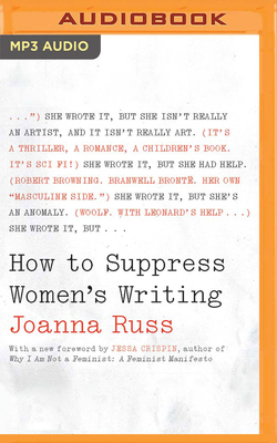 How to Suppress Women's Writing 1713507749 Book Cover