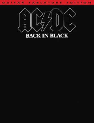 AC/DC - Back in Black 0825613051 Book Cover