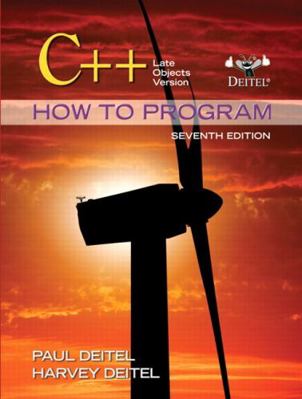 C++ How to Program: Late Objects Version [With ... 0132165414 Book Cover