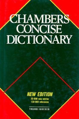 Chambers Conc Dict Ti 0550105719 Book Cover