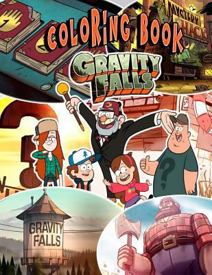Gravity Falls Coloring Book: Exclusive Activity Book for Adults and Kids 1977755429 Book Cover