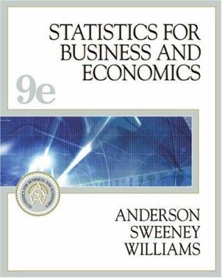 Statistics for Business and Economics [With CDR... 032420082X Book Cover