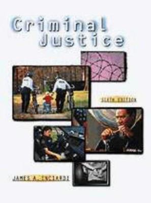 Criminal Justice 0155080423 Book Cover