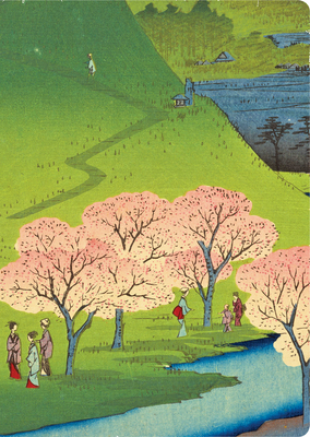 Hiroshige Cherry Blossoms Lined Hardcover Journ... 0804855633 Book Cover