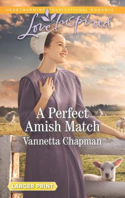 A Perfect Amish Match [Large Print] 1335539158 Book Cover