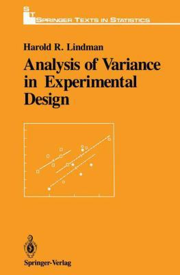 Analysis of Variance in Experimental Design (Sp... 0387975713 Book Cover